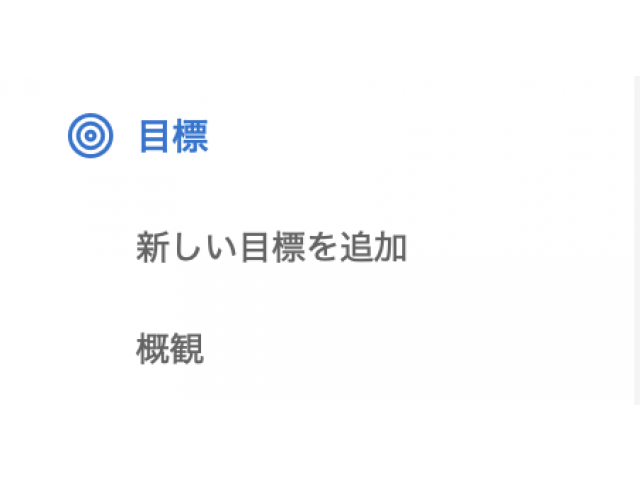 目標