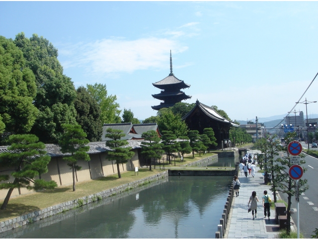 京都・東寺の五重塔